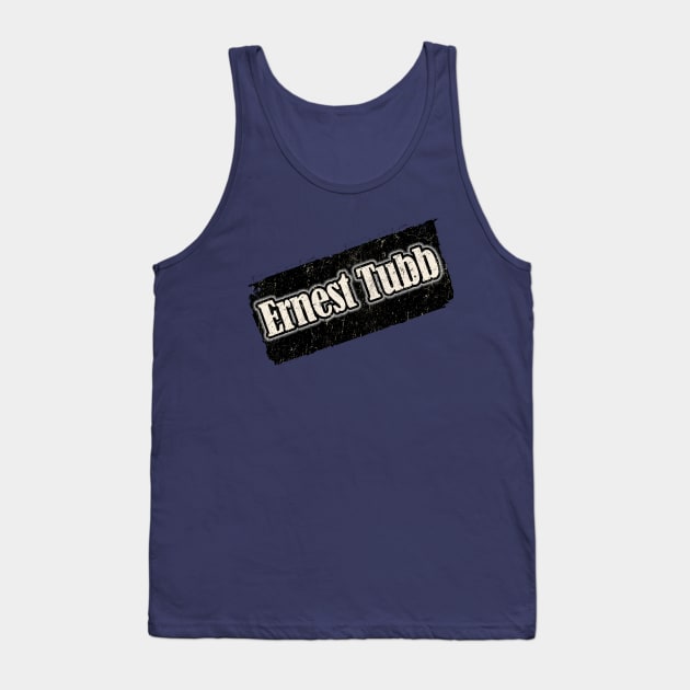 NYINDIRPROJEK - Ernest Tubb Tank Top by NYINDIRPROJEK